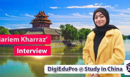 “Mariem Kharraz” Studying Masters in International Business in Nantong University
